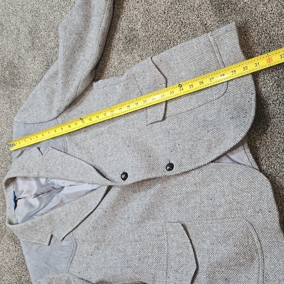 Pendelton Mens 100%Pure Virgin wool Jacket 2 button sz 44 blazer - Picture 6 of 10